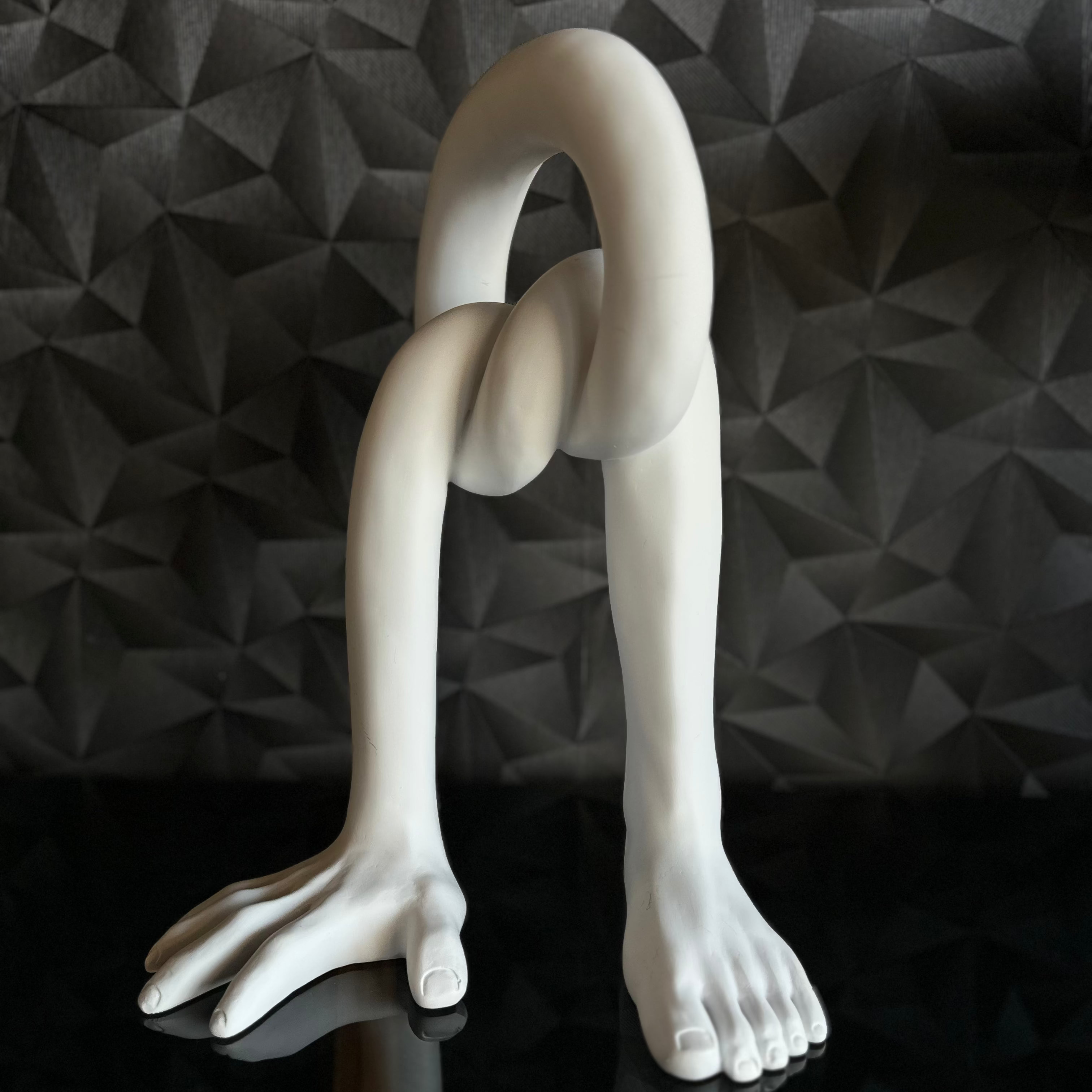 Sculpture "Human Knot"